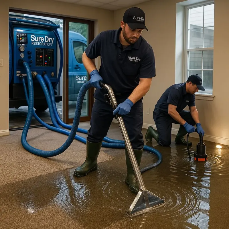 Water Extraction and Removal process in Petoskey, MI